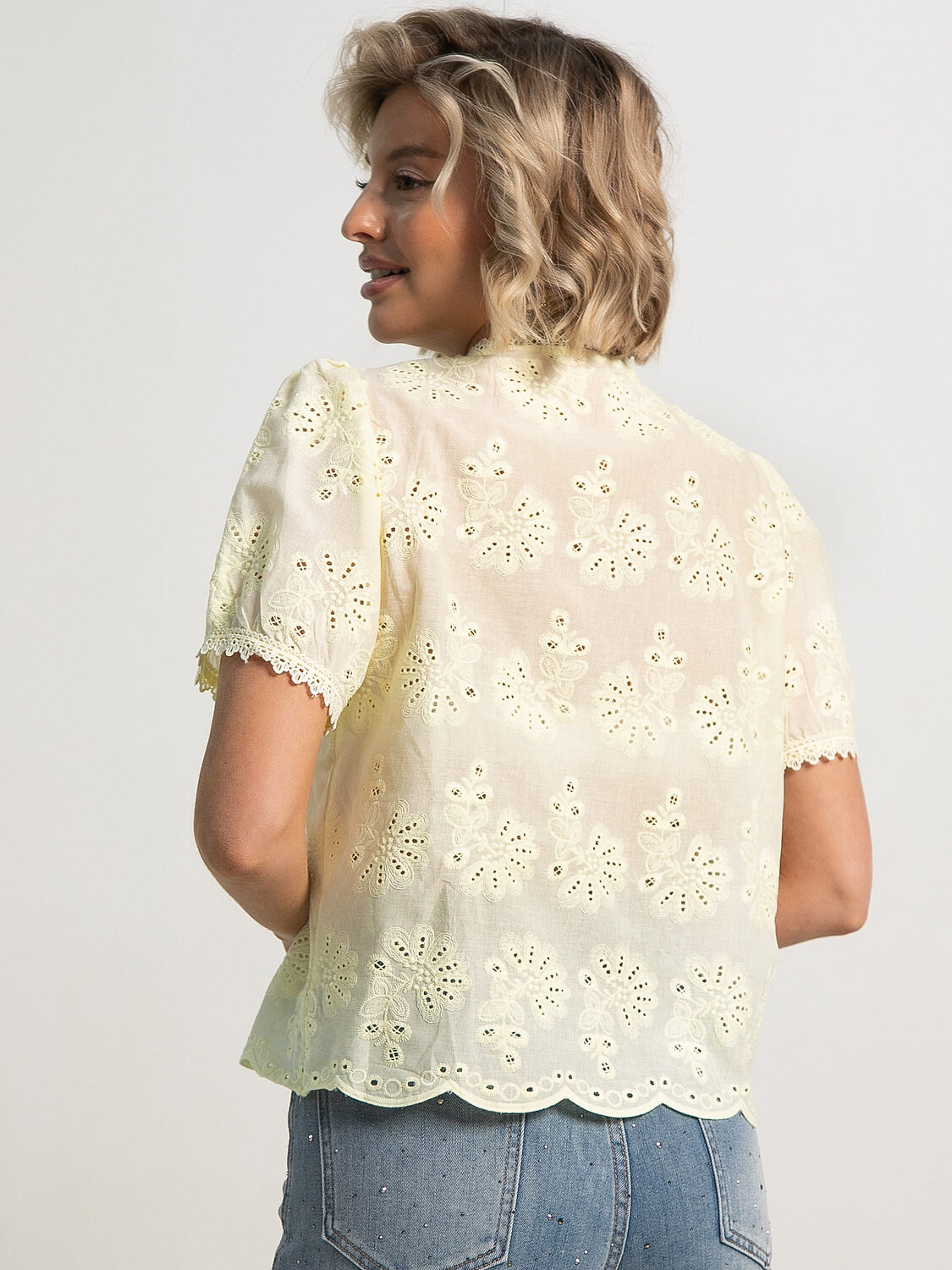 LT Collection Блуза 594124 Б15749-7М Желтый