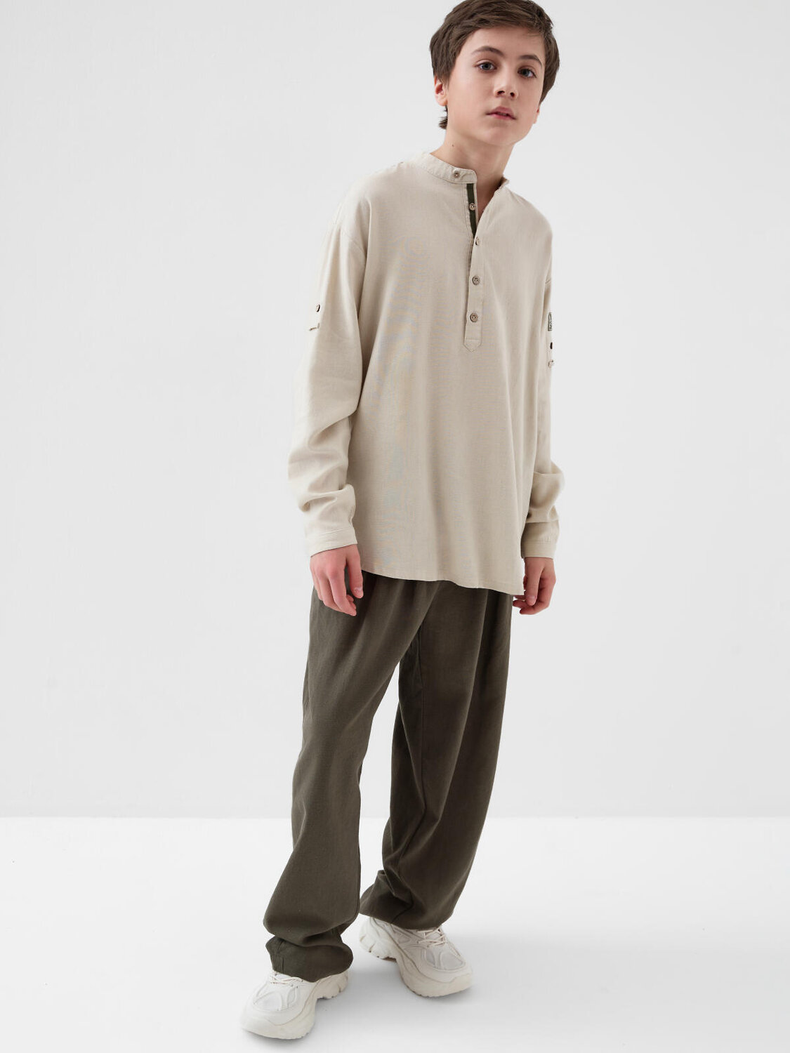 PLAYTODAY Рубашка 594200 12611239 beige
