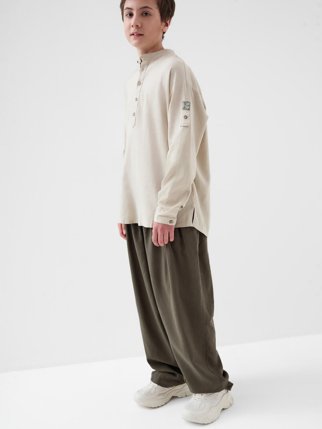 PLAYTODAY Рубашка 594200 12611239 beige
