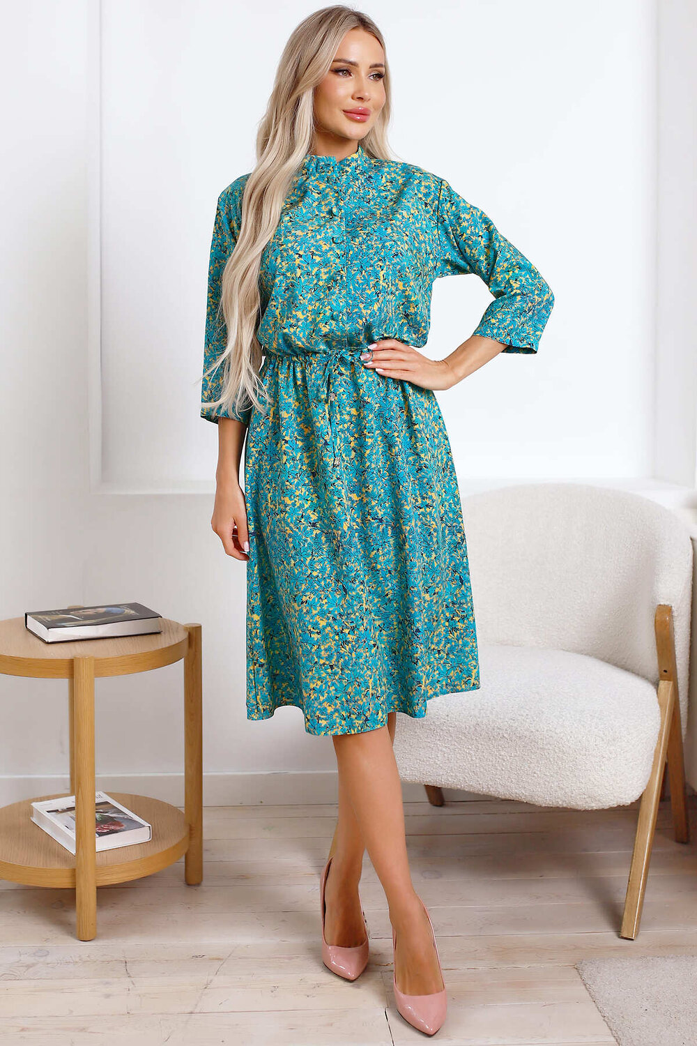 LT Collection Платье 594403 П15844-45М Зеленый