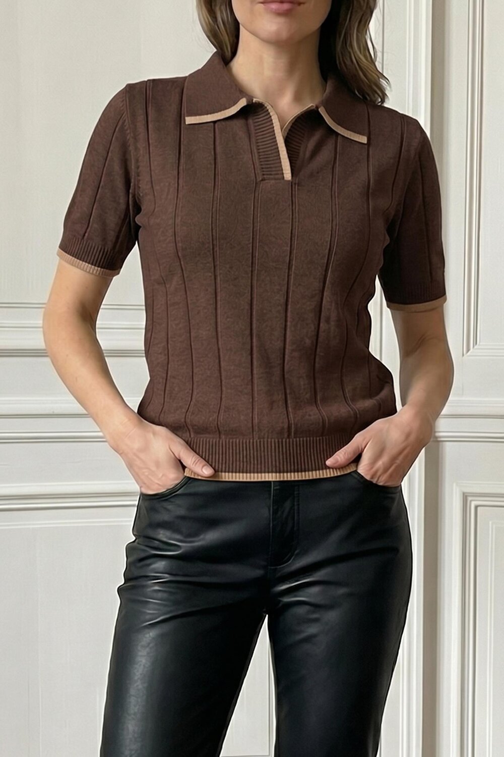 Lika Dress Футболка 594425 10703 Темно-коричневый