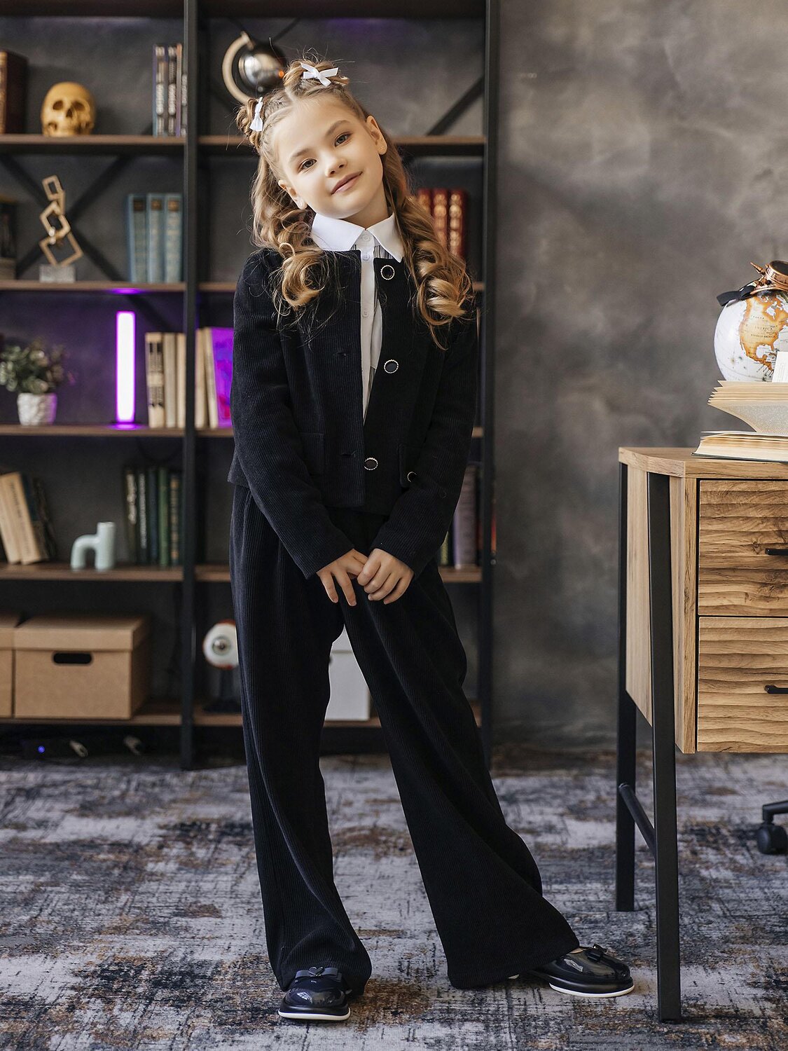 BATIK Брюки 594480 152 ш26-2 Черный