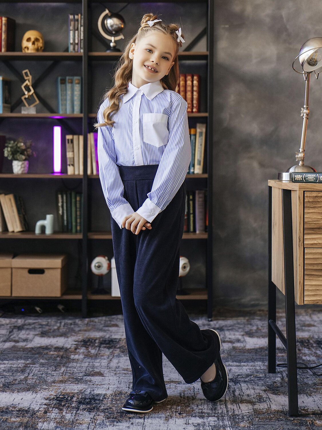BATIK Брюки 594483 152 ш26-1 Т.синий