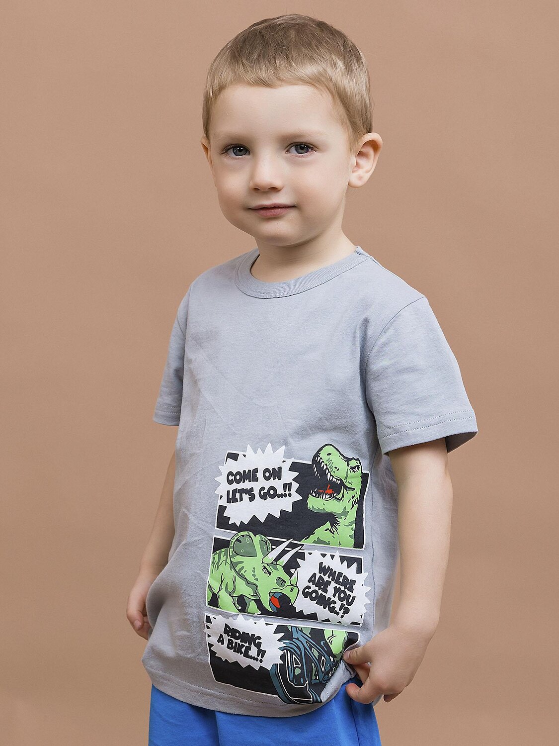 BATIK Футболка 594499 057_БК25 Серый
