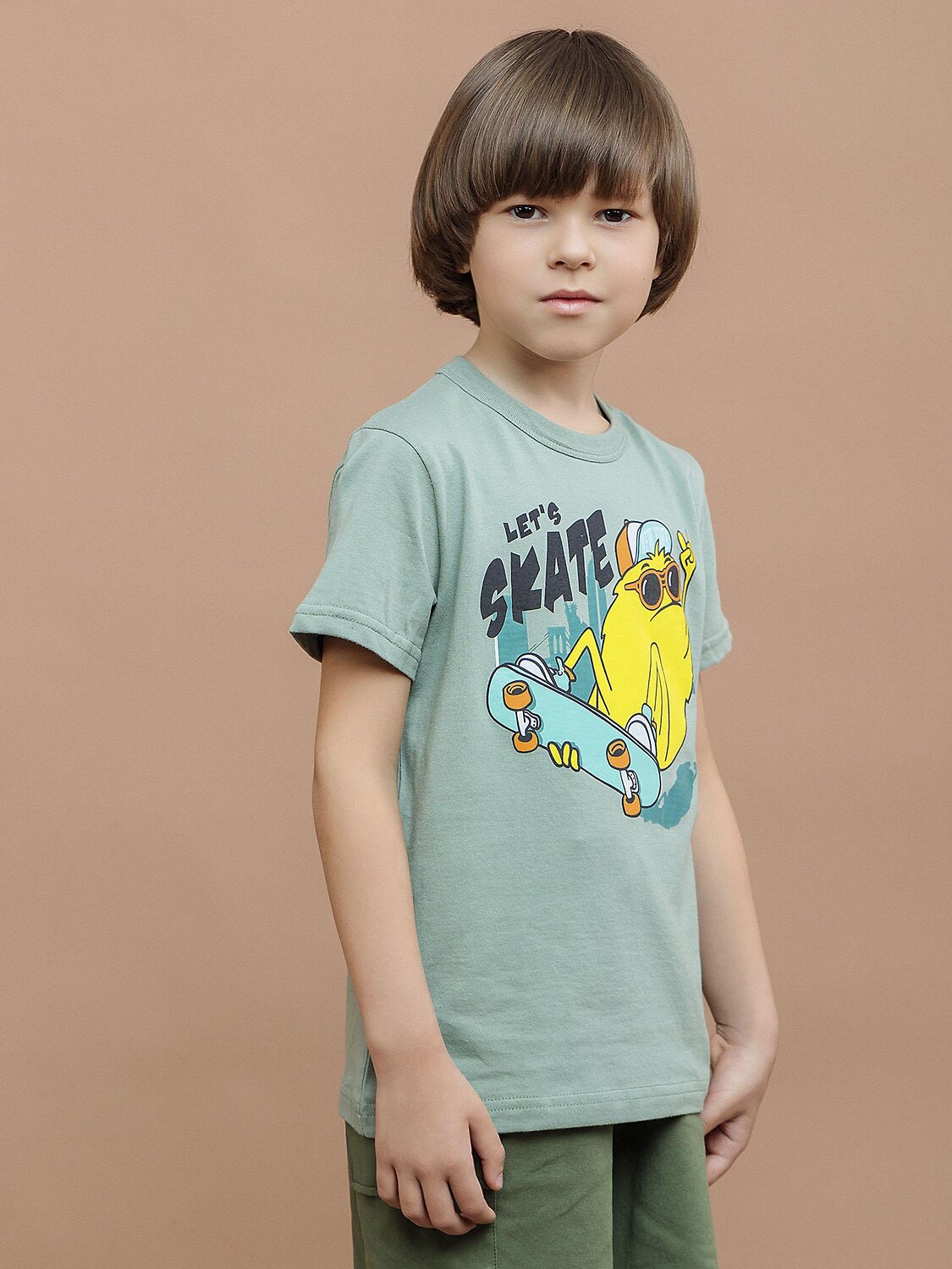 BATIK Футболка 594501 058_БК25 Хаки