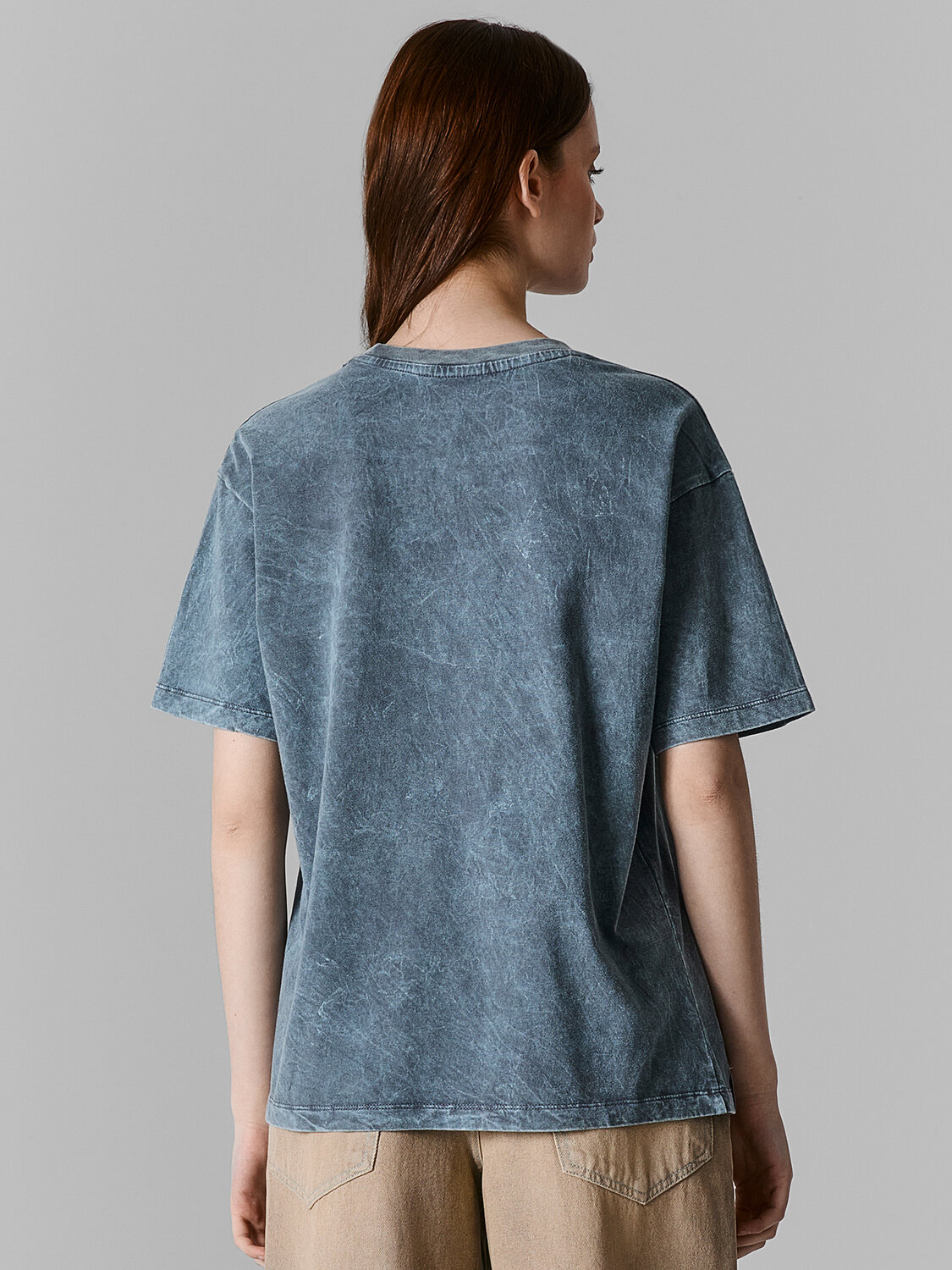 MARK FORMELLE Футболка 594901 112678 ACID WASH на железе +печать