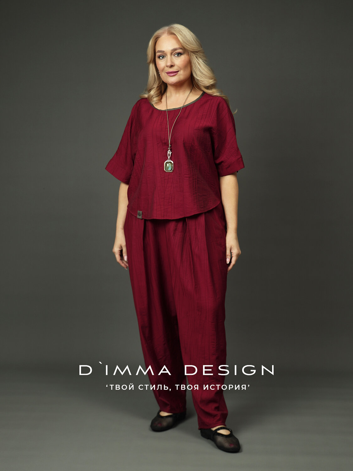 DIMMA Блузка 594927 2691 Красный