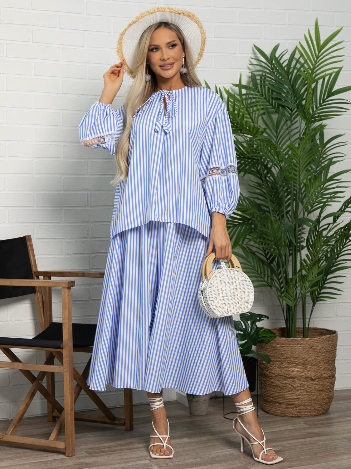 LT Collection Брюки 594957 Б15697-39М Голубой