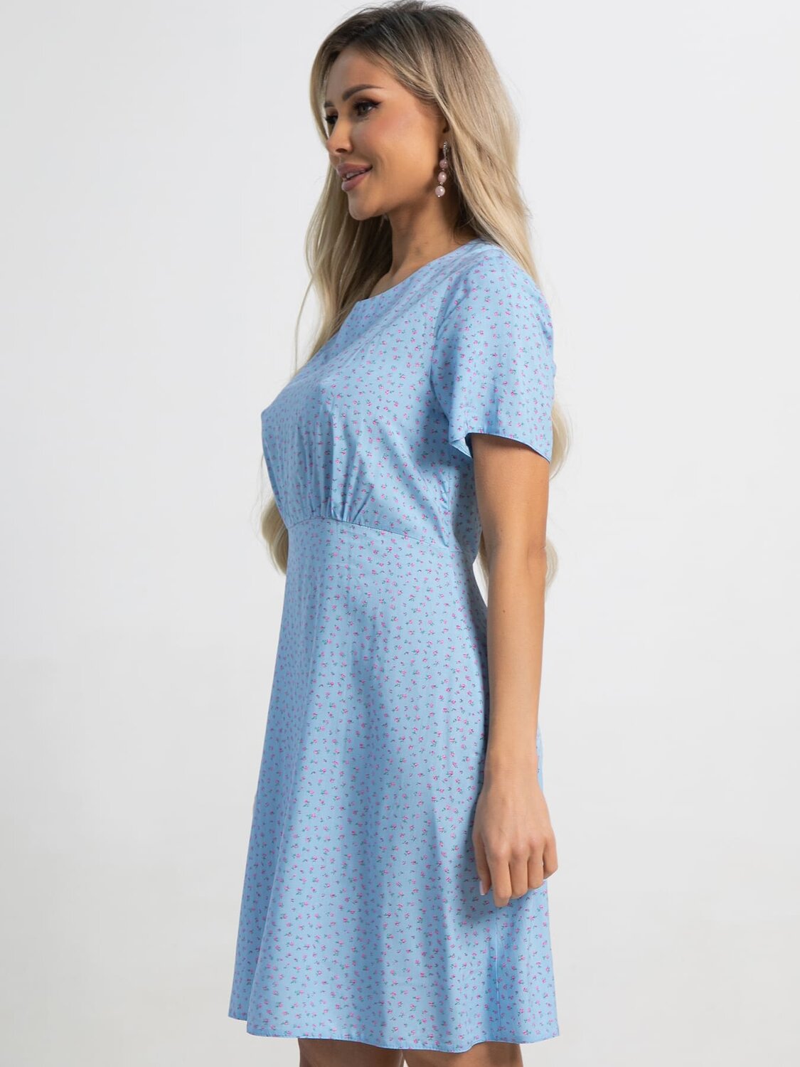 LT Collection Платье 594958 П15756-55М Голубой
