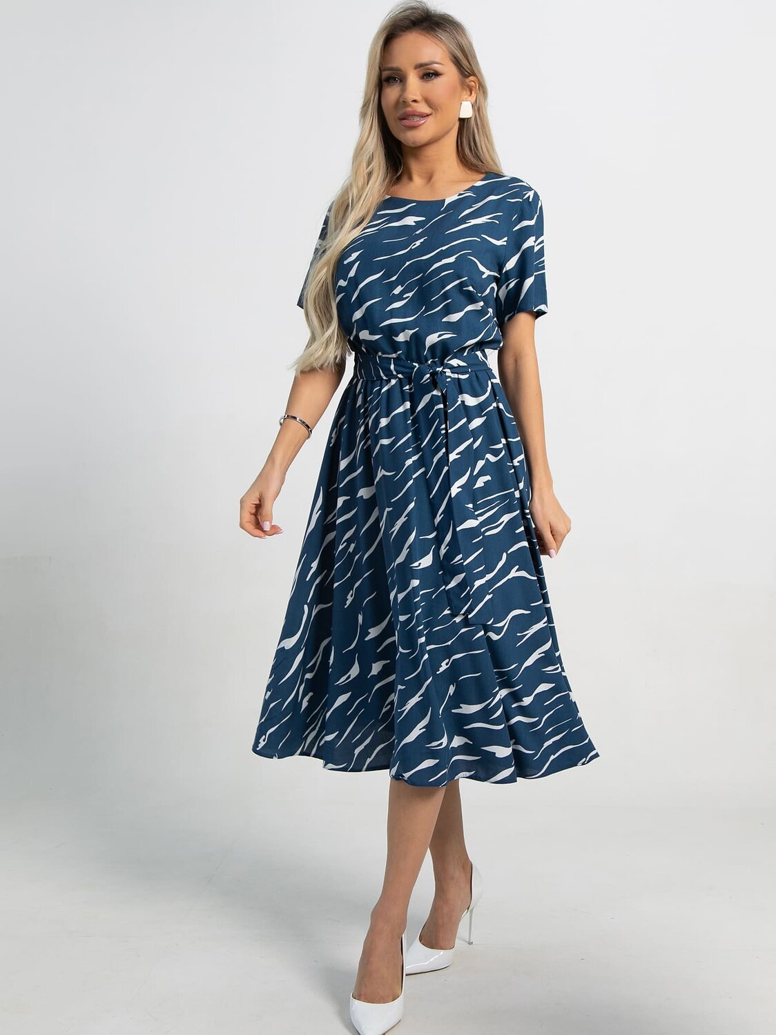 LT Collection Платье 594959 П15758-55М Синий