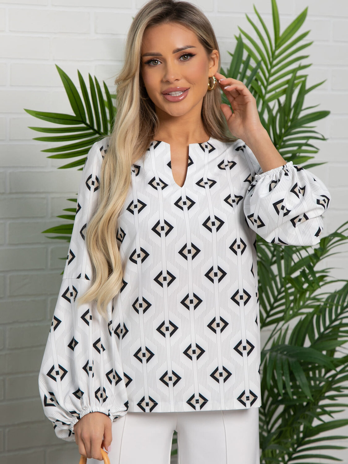LT Collection Блуза 594982 Б15871-19М Белый