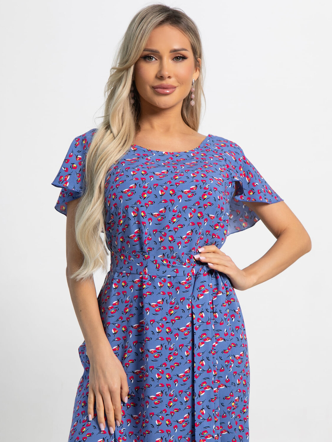 LT Collection Платье 594986 П15898-16М Синий