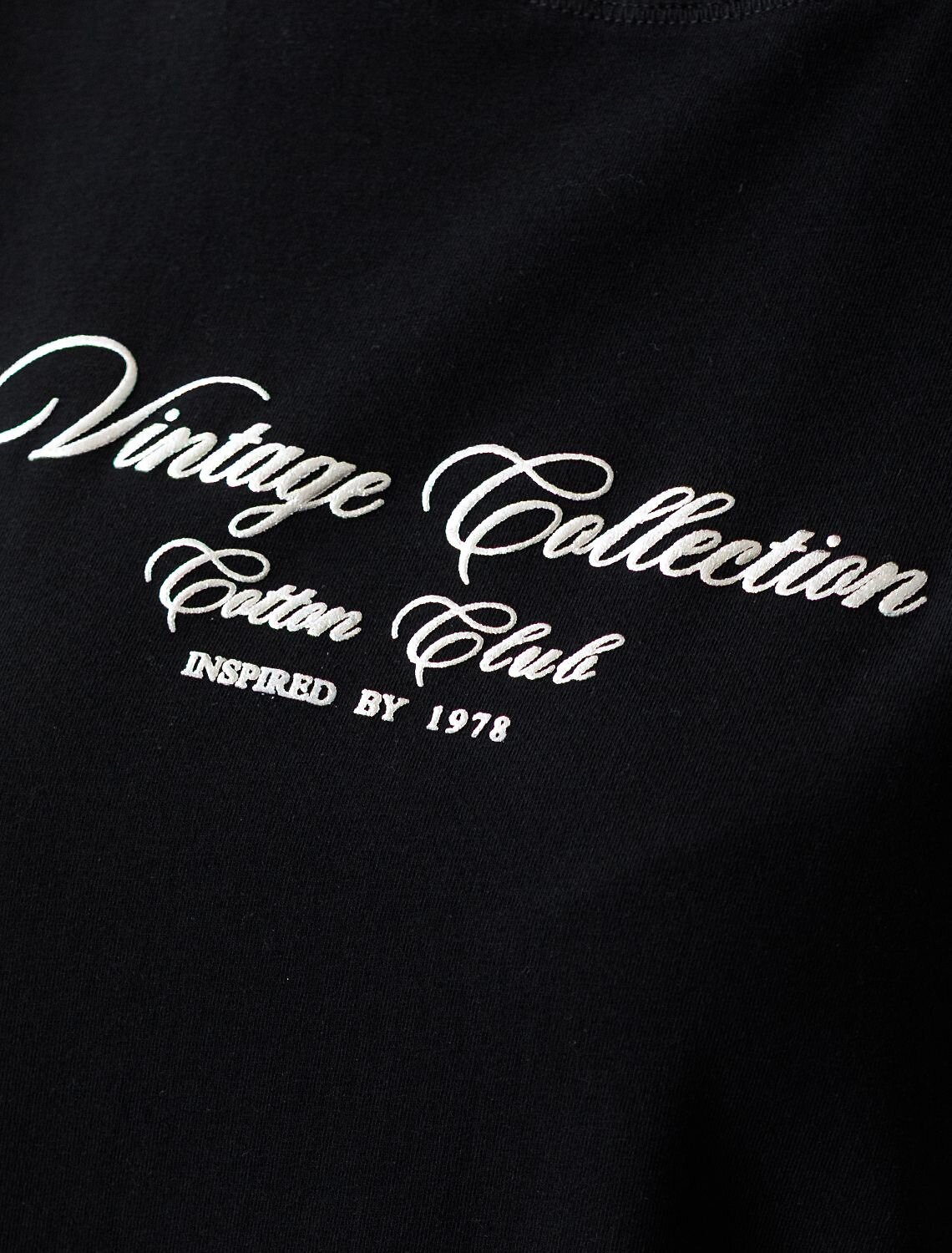 VILATTE Футболка 595057 D49.173 черный_vintage