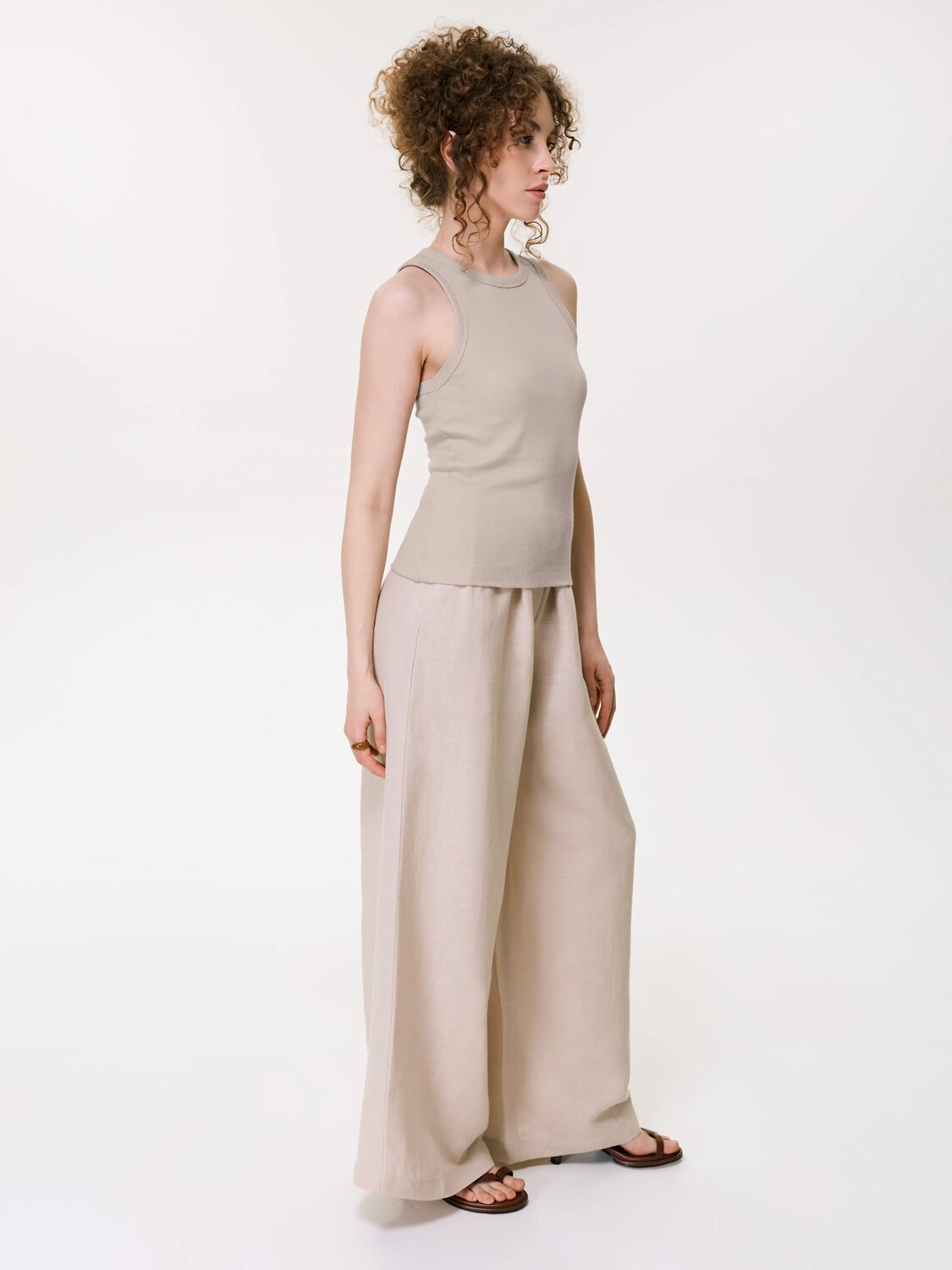 Conte elegant Майка 595162 BASIC COLLECTION LM 5022 (пакет) бежевый