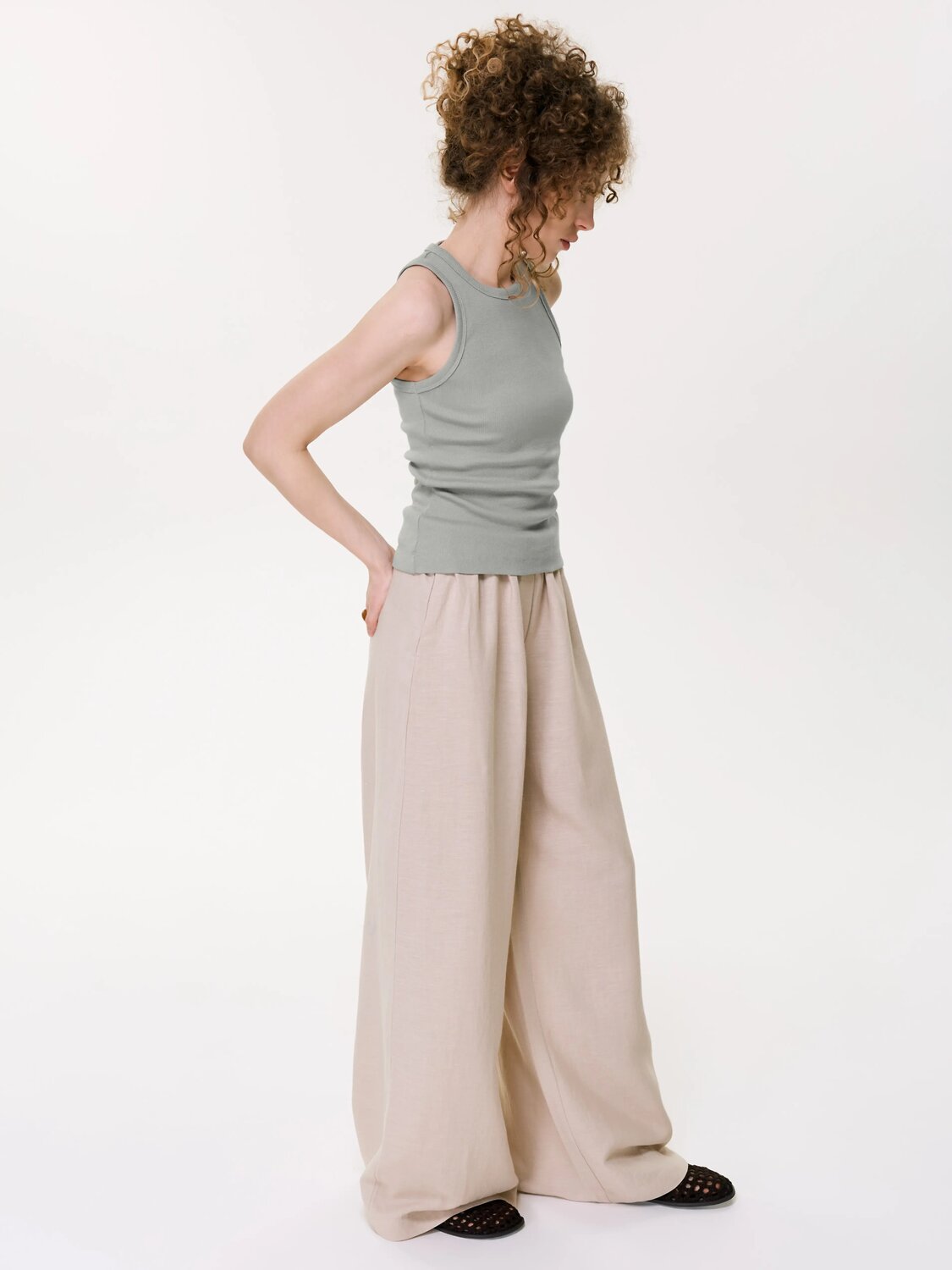 Conte elegant Майка 595166 BASIC COLLECTION LM 5022 (пакет) хаки