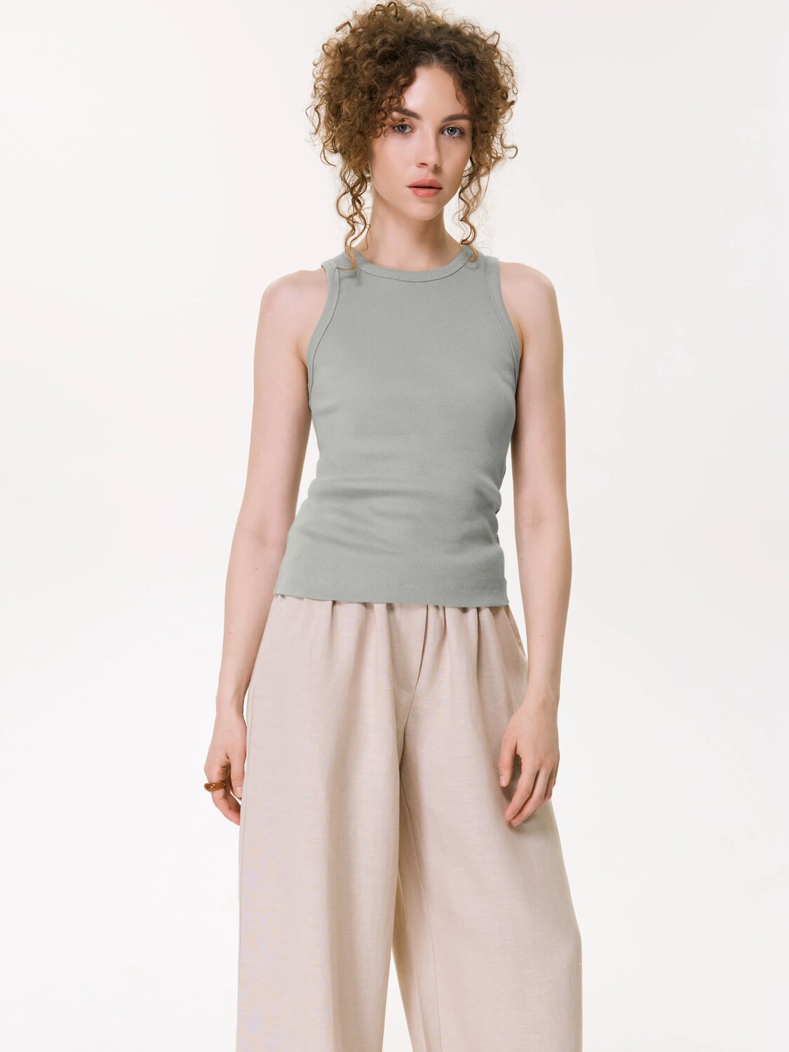 Conte elegant Майка 595166 BASIC COLLECTION LM 5022 (пакет) хаки
