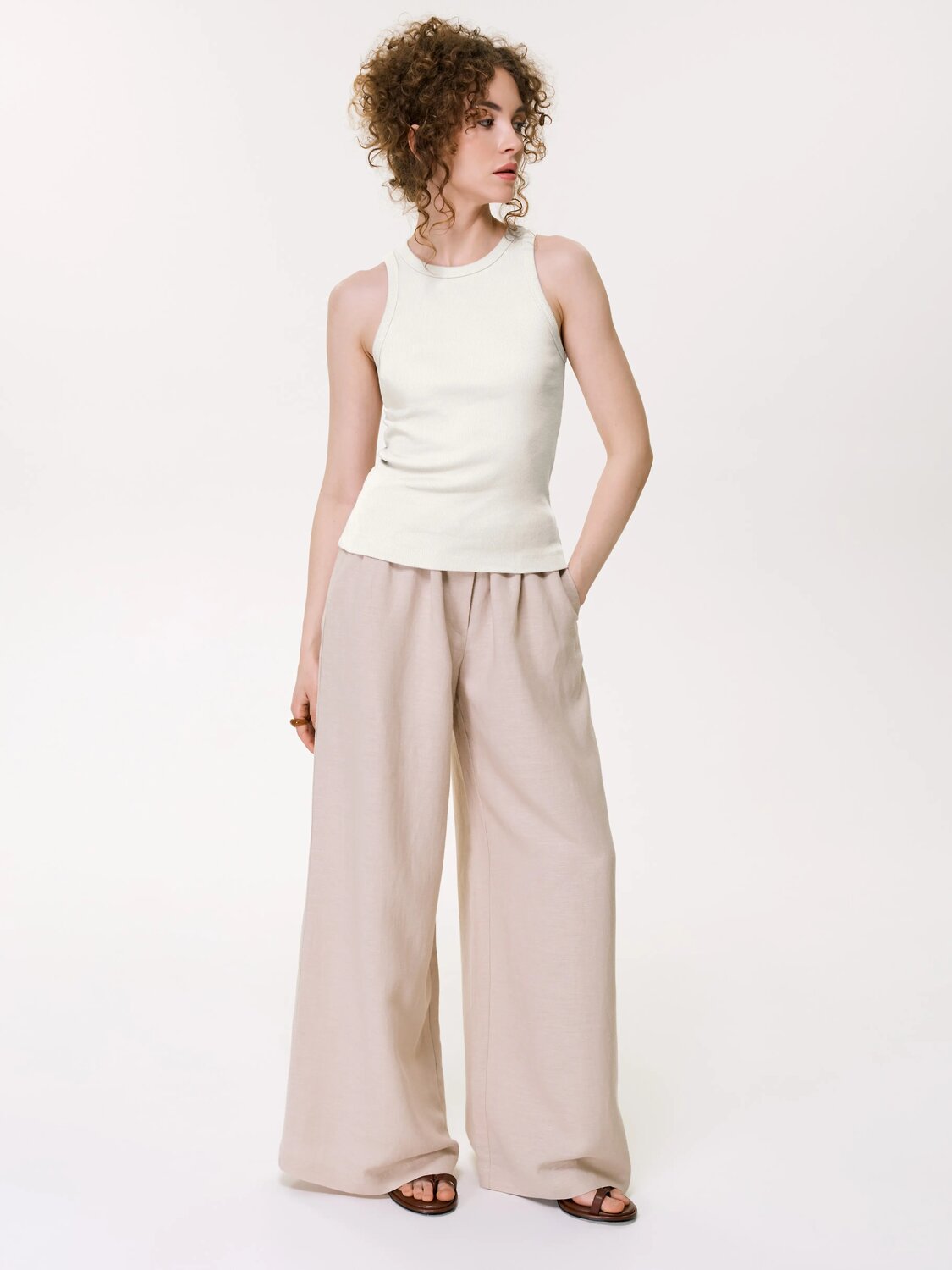 Conte elegant Майка 595167 BASIC COLLECTION LM 5022 (пакет) экрю