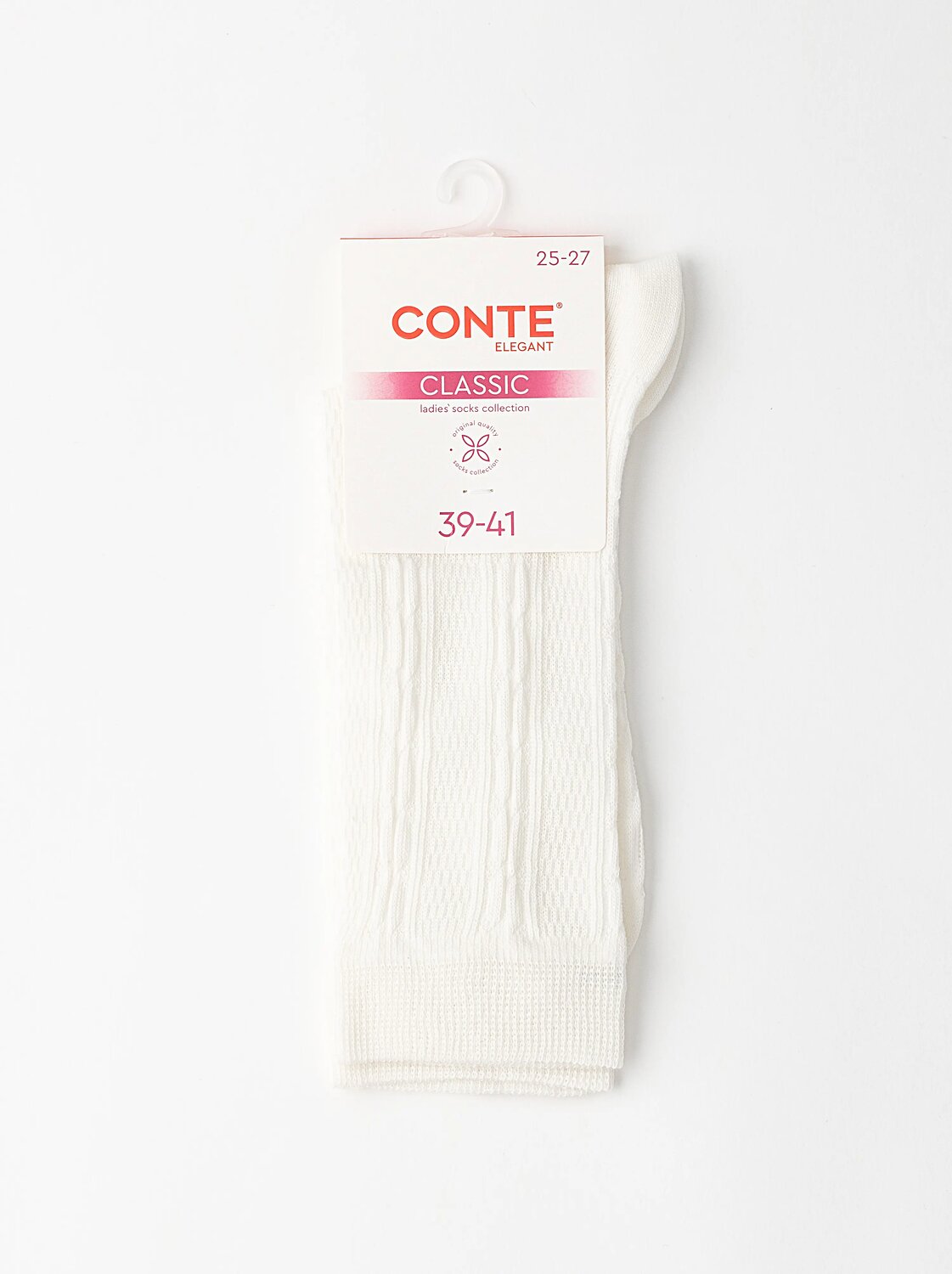 Conte elegant Носки 595219 CLASSIC 26С-3СП молочный