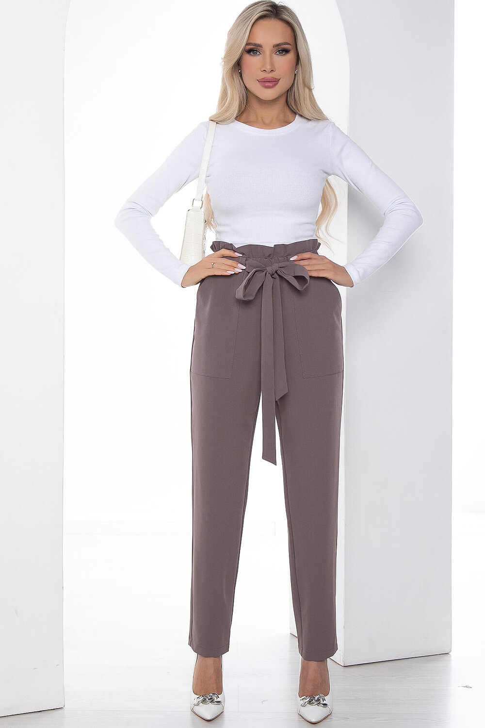 LT Collection Брюки 595275 Б9070 коричневый