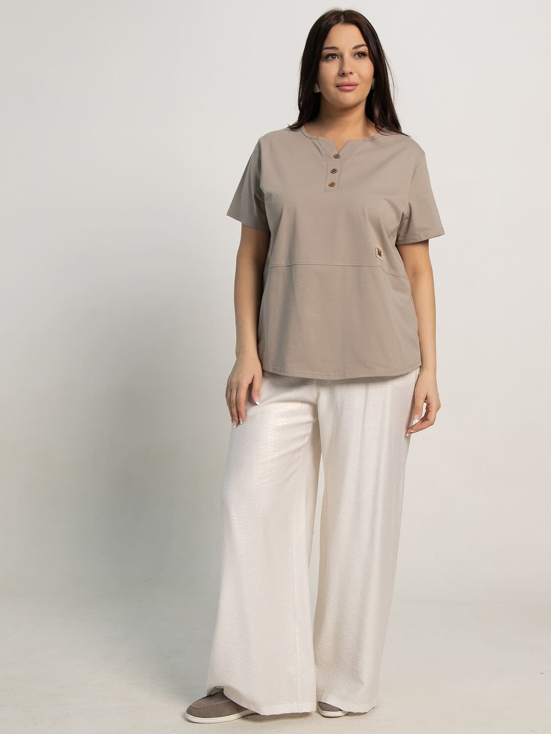 LT Collection Блуза 595286 Б15691-18М Бежевый