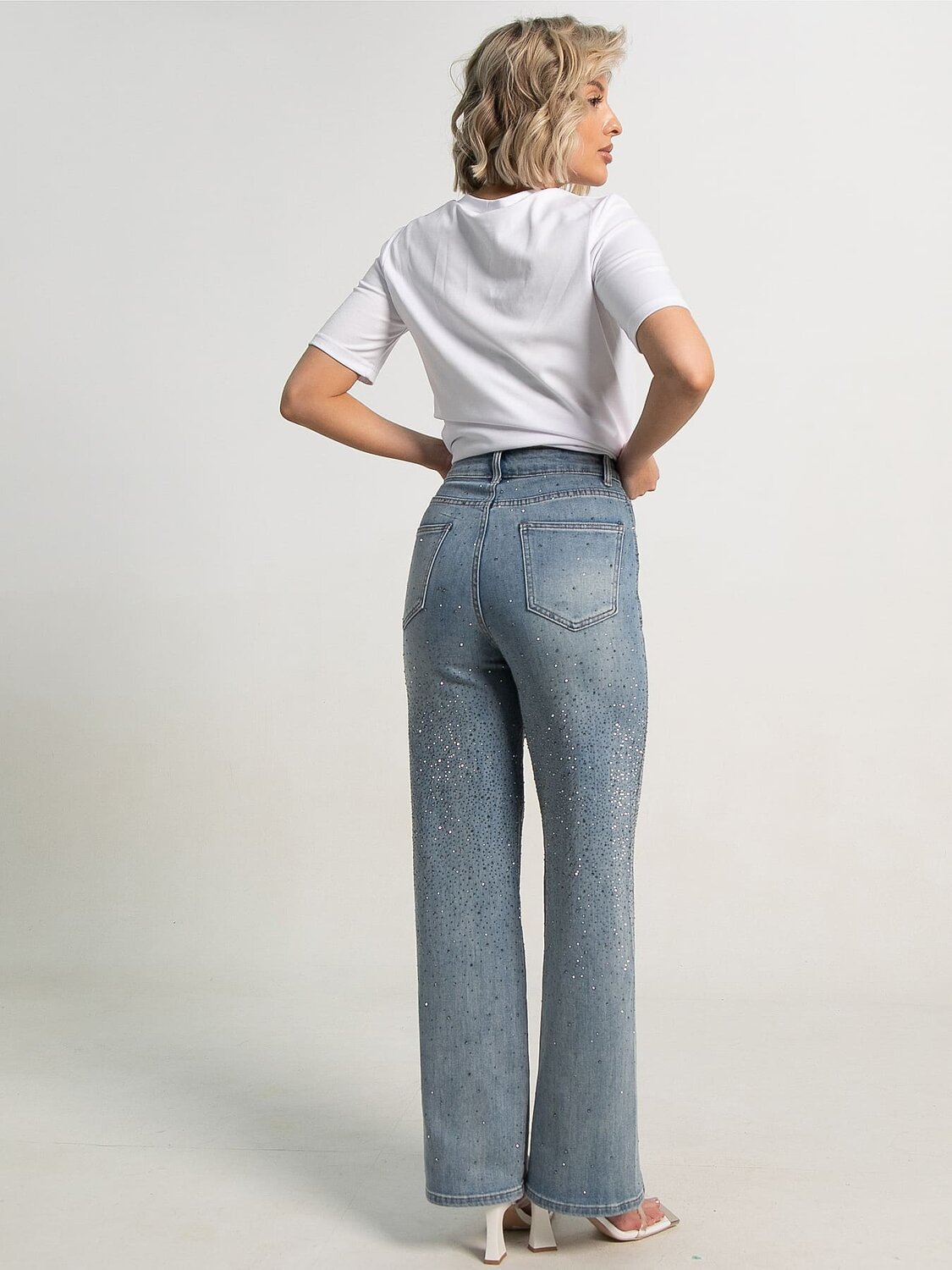 LT Collection Джинсы 595288 Б15765-7М Голубой