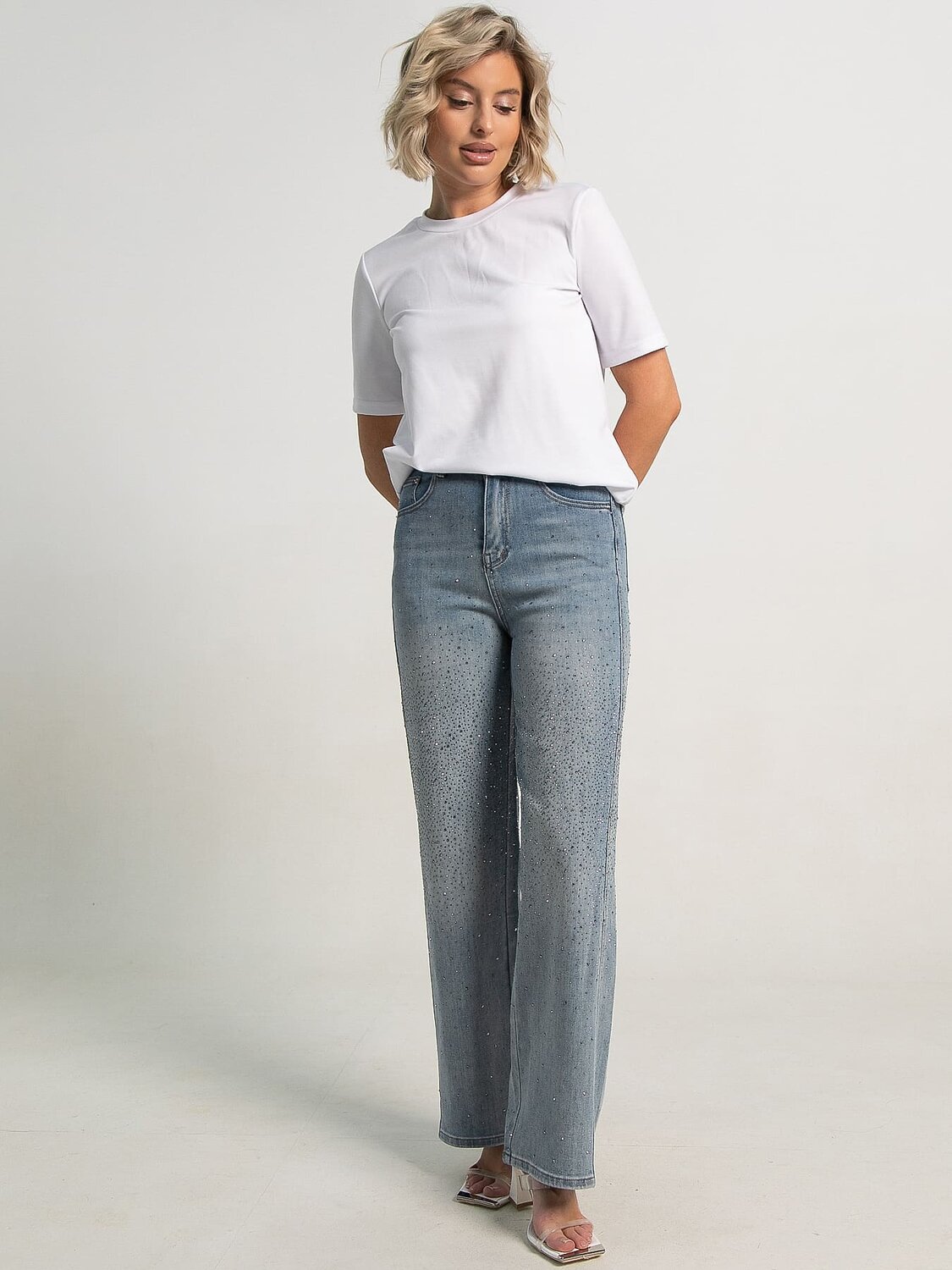 LT Collection Джинсы 595288 Б15765-7М Голубой