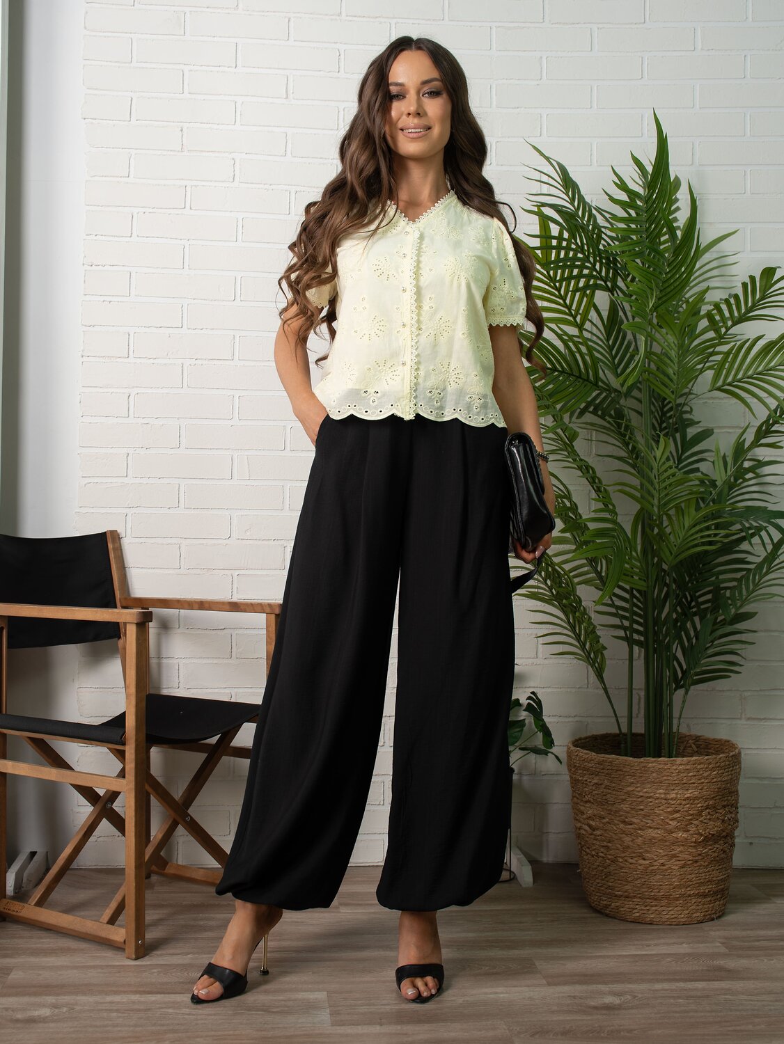 LT Collection Брюки 595294 Б15815-30М Черный