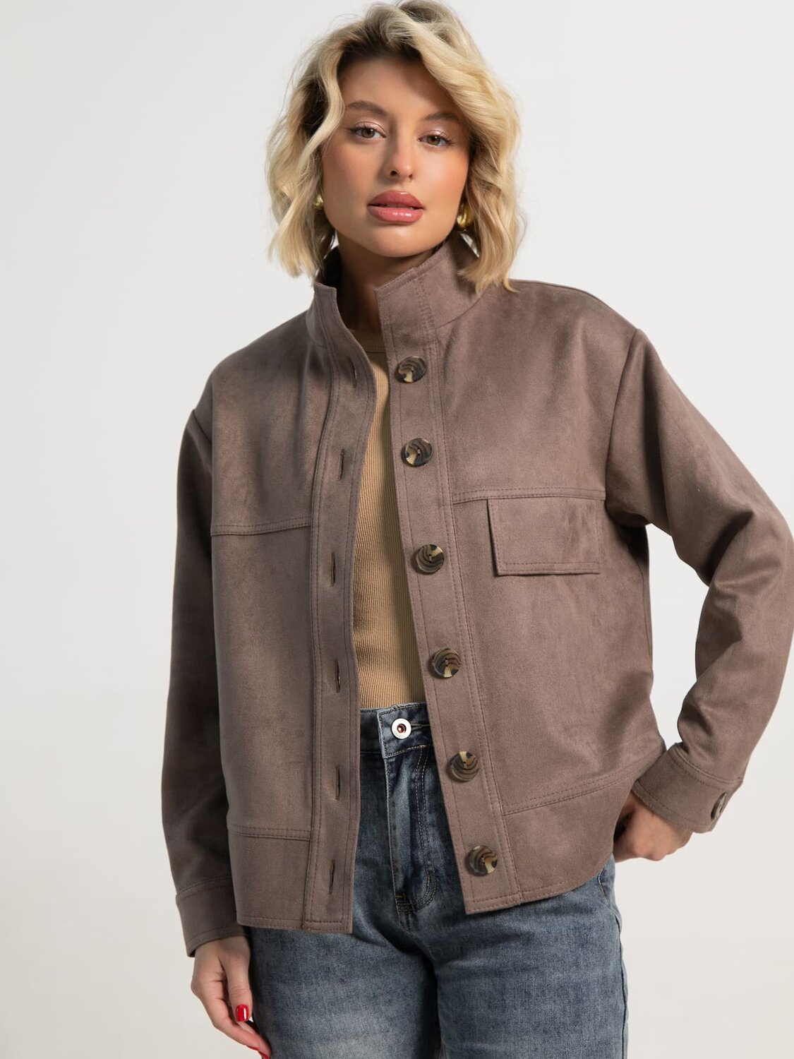 LT Collection Бомбер 595385 Б15521-2М Коричневый