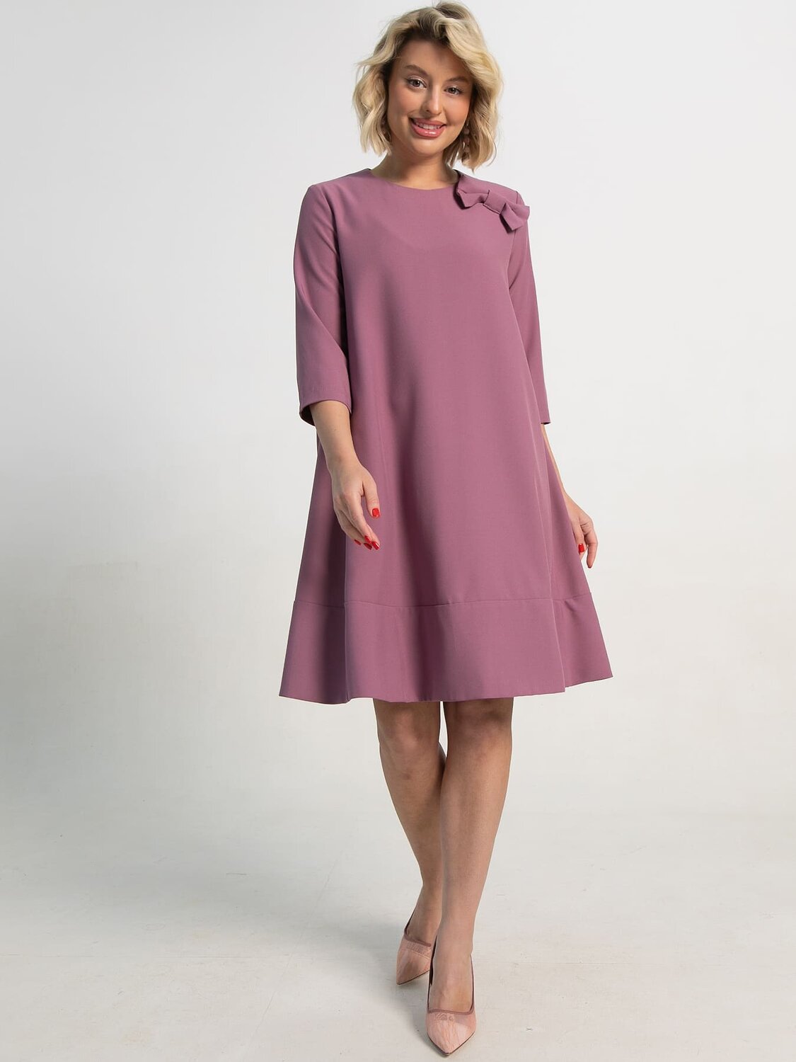 LT Collection Платье 595388 П15617-6М Фиолетовый