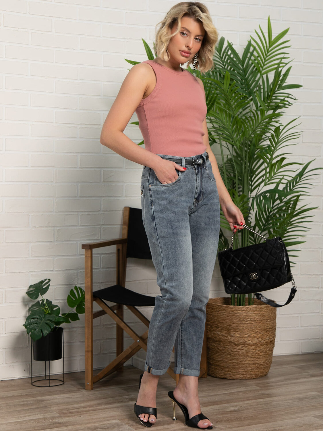 LT Collection Джинсы 595413 Б15759-4М Синий