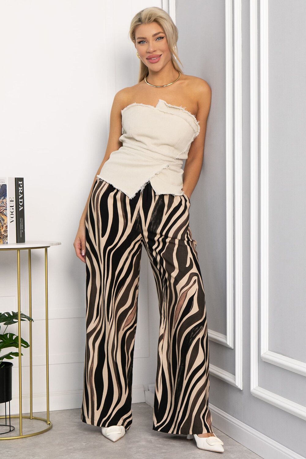 LT Collection Брюки 595414 Б15773-12М Бежевый
