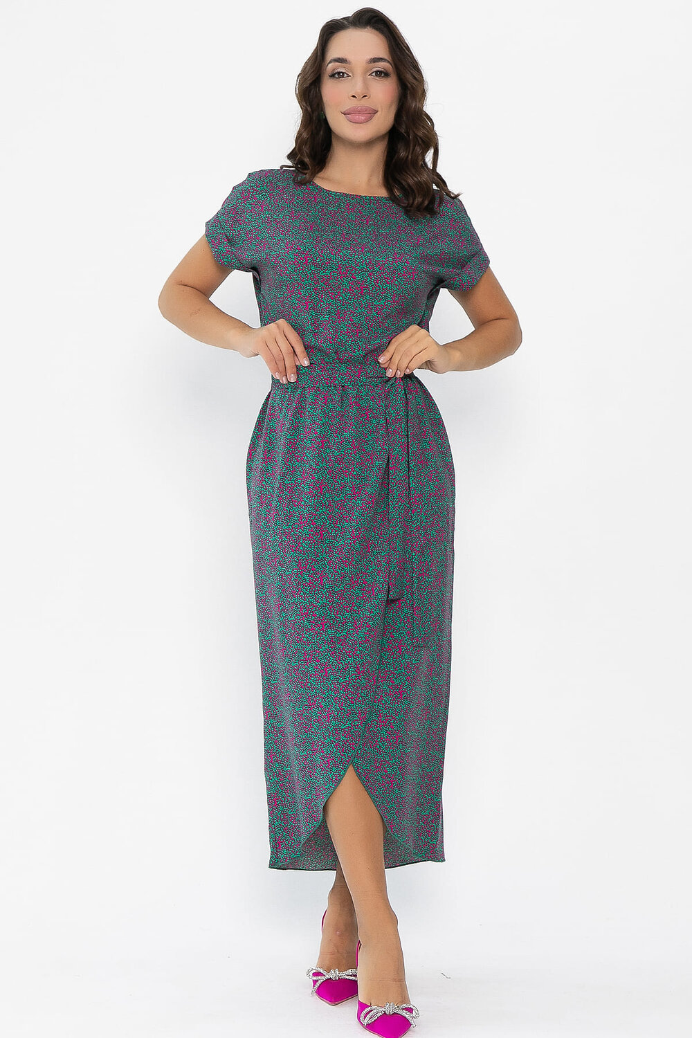 LT Collection Платье 595415 П15793-12М Зеленый