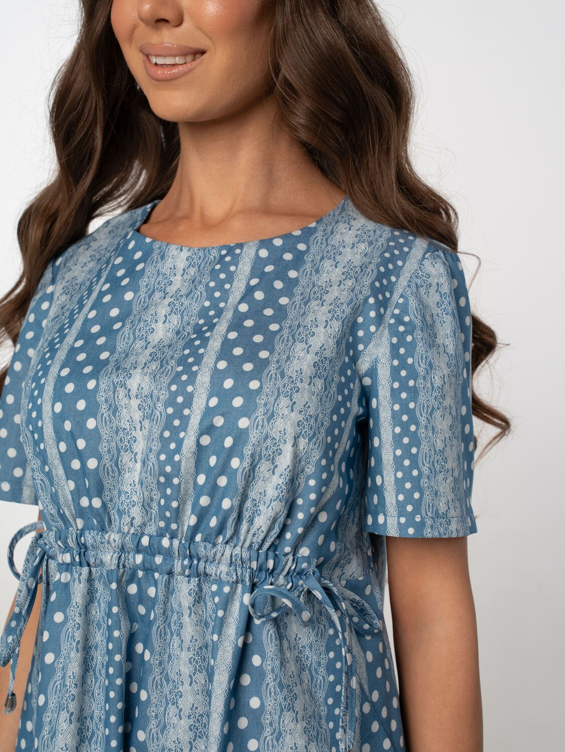 LT Collection Платье 595417 П15802-18М Голубой