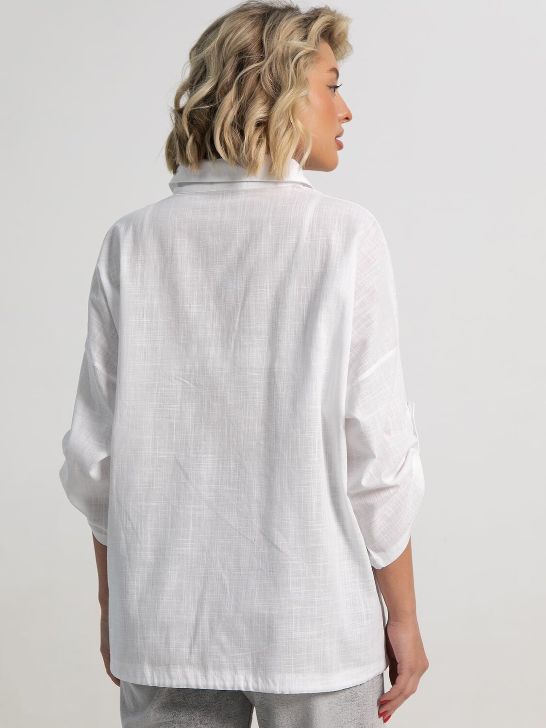 LT Collection Блуза 595418 Б15835-12М Белый