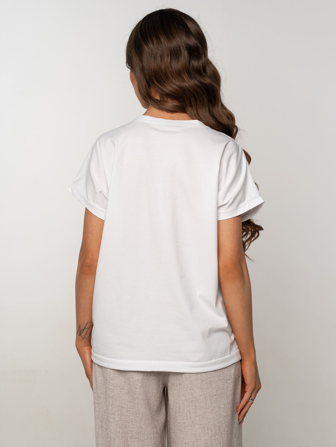 LT Collection Блуза 595420 Б15836-12М Белый
