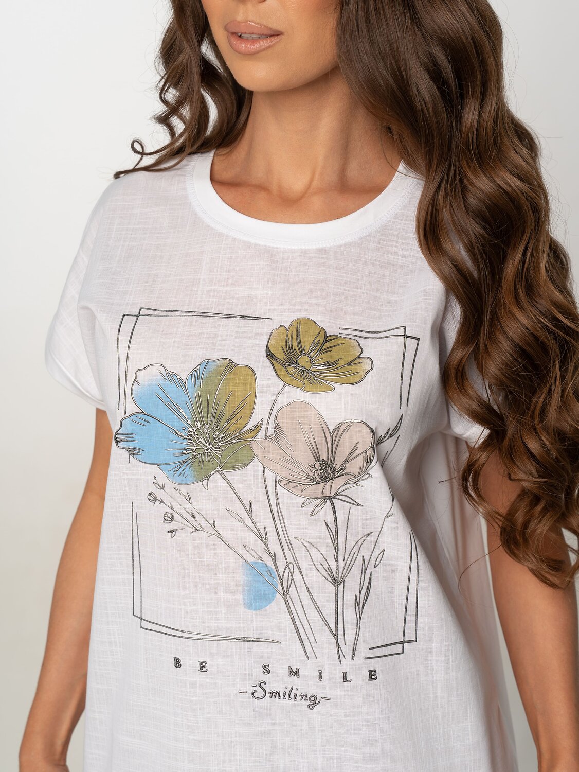 LT Collection Блуза 595420 Б15836-12М Белый