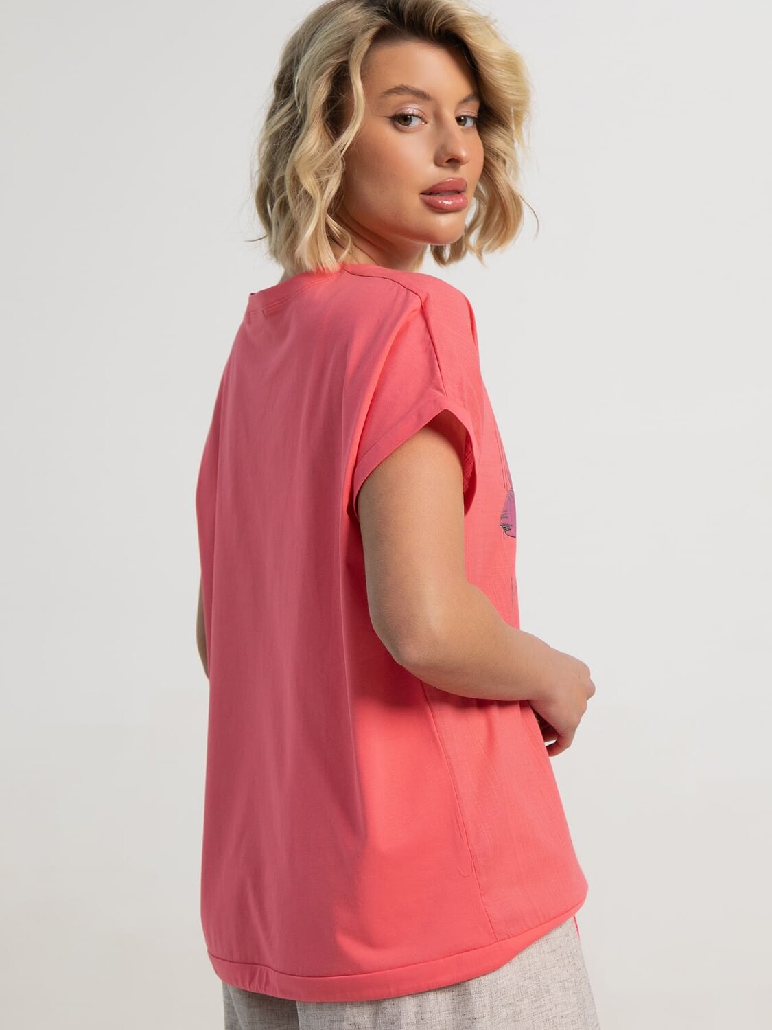 LT Collection Блуза 595421 Б15838-12М Розовый