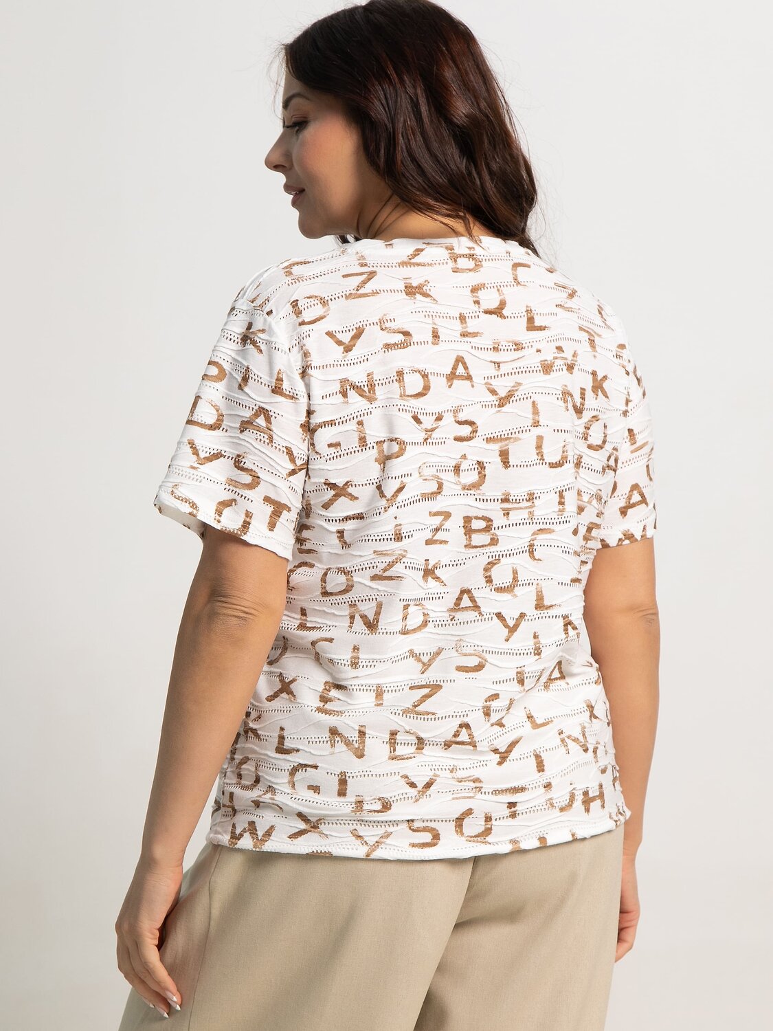 LT Collection Блуза 595427 Б15943-20М Белый