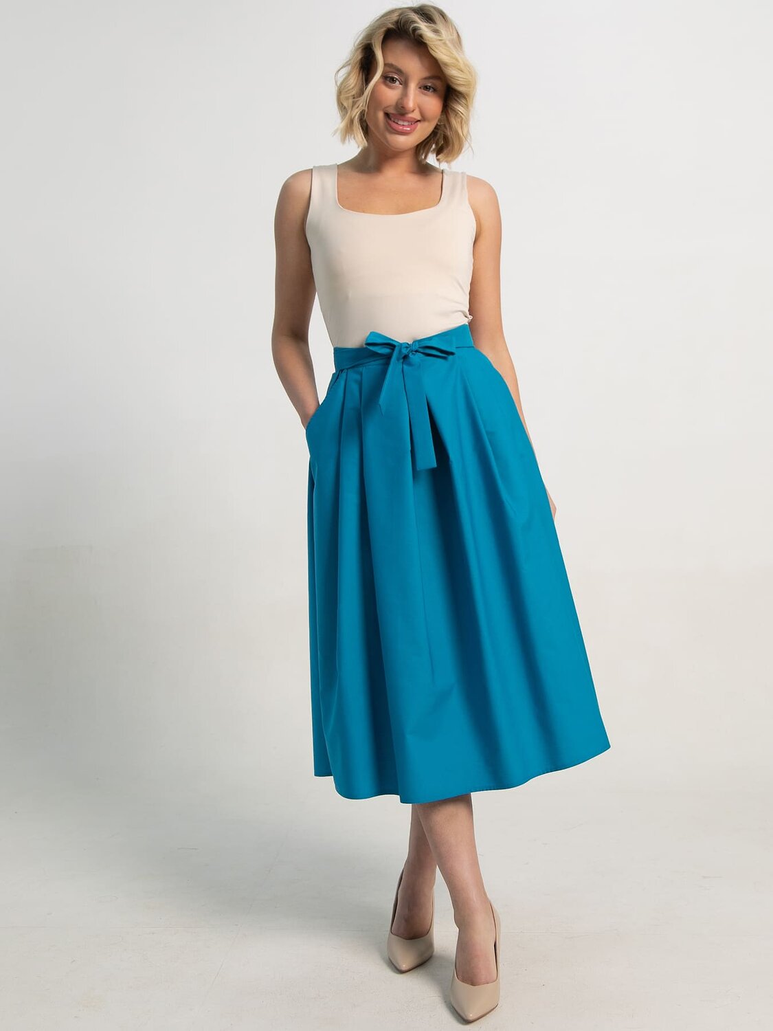 LT Collection Юбка 595430 Ю15930-3М Голубой