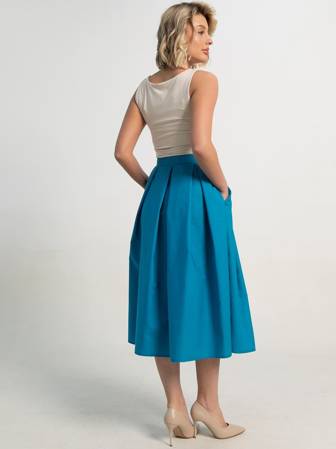 LT Collection Юбка 595430 Ю15930-3М Голубой