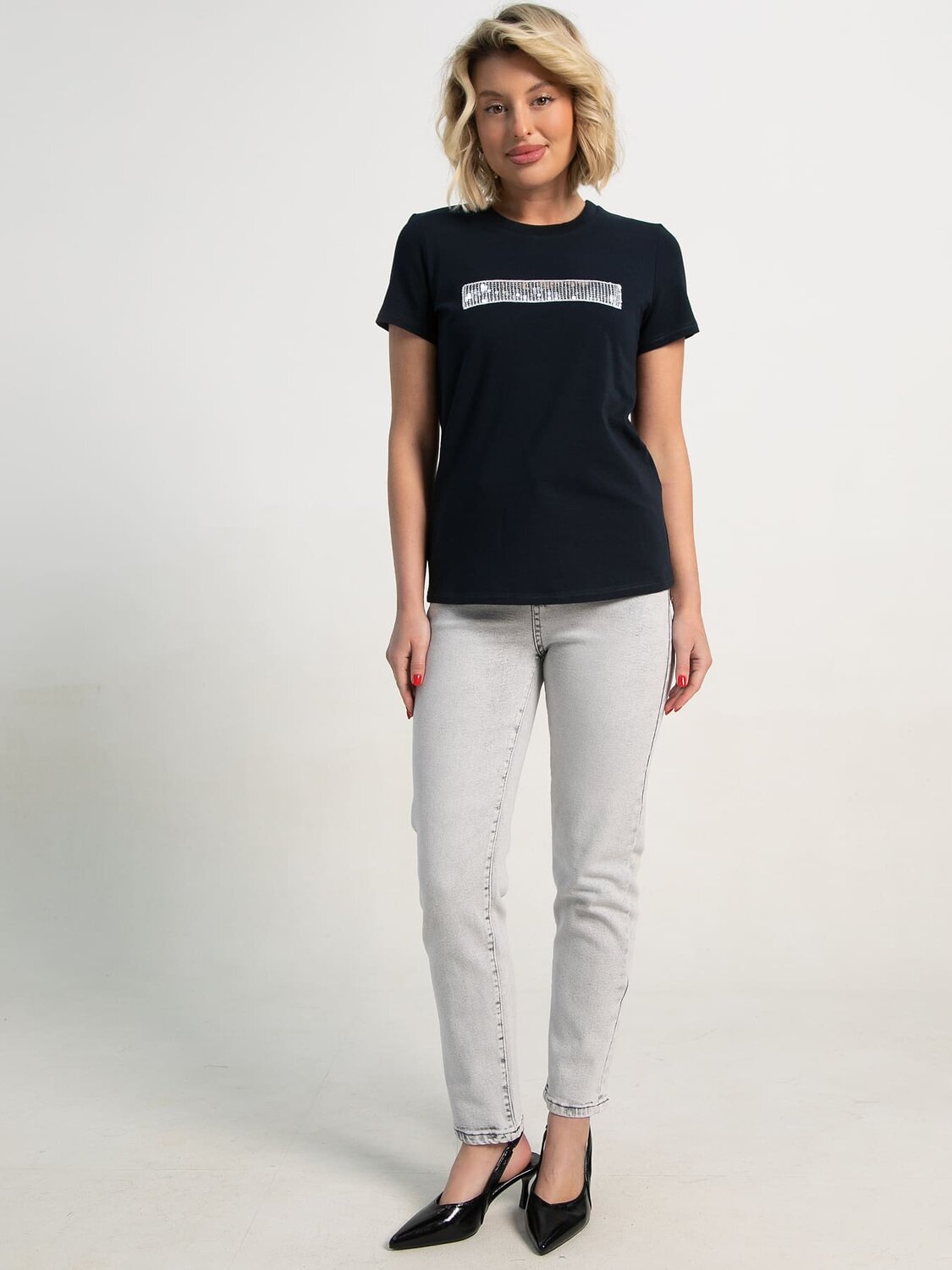 LT Collection Футболка 595449 Б15868-50М Темно-синий