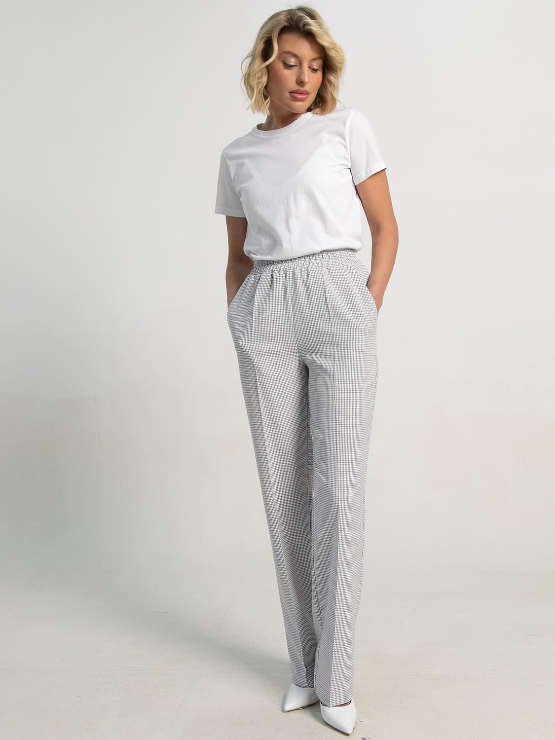 LT Collection Брюки 595451 Б15872-9М Белый
