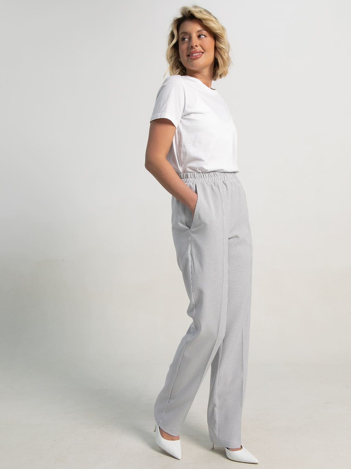 LT Collection Брюки 595451 Б15872-9М Белый