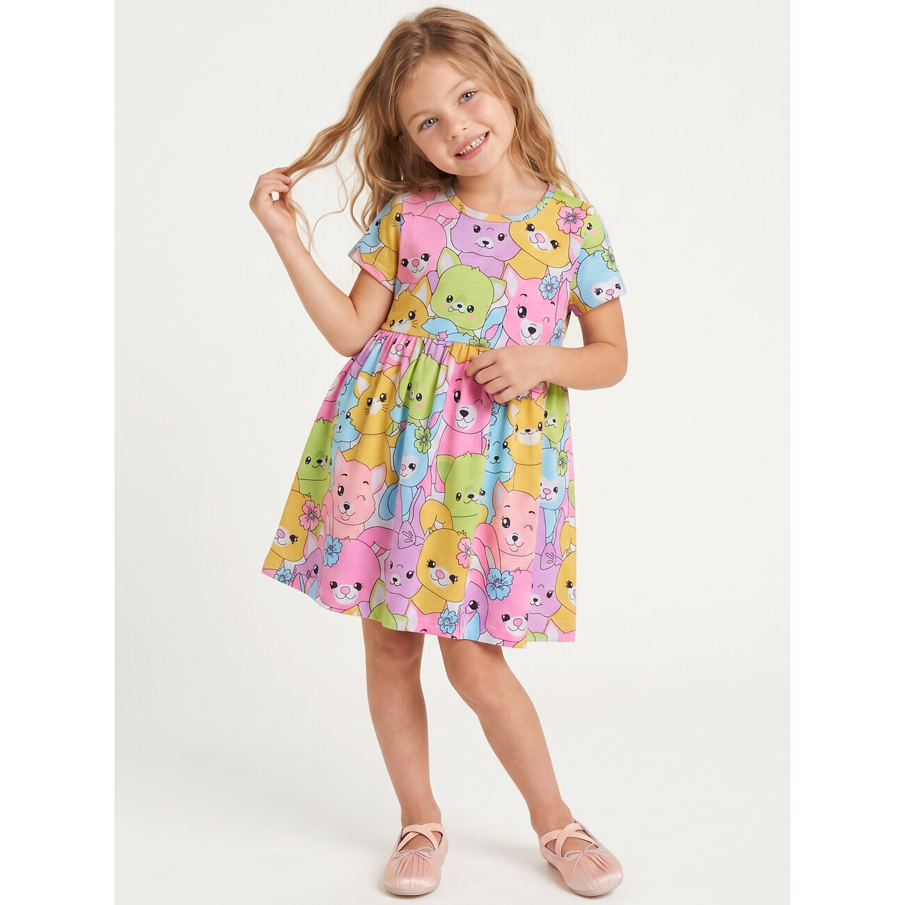 YOULALA Платье 595488 1338101616 мультиколор