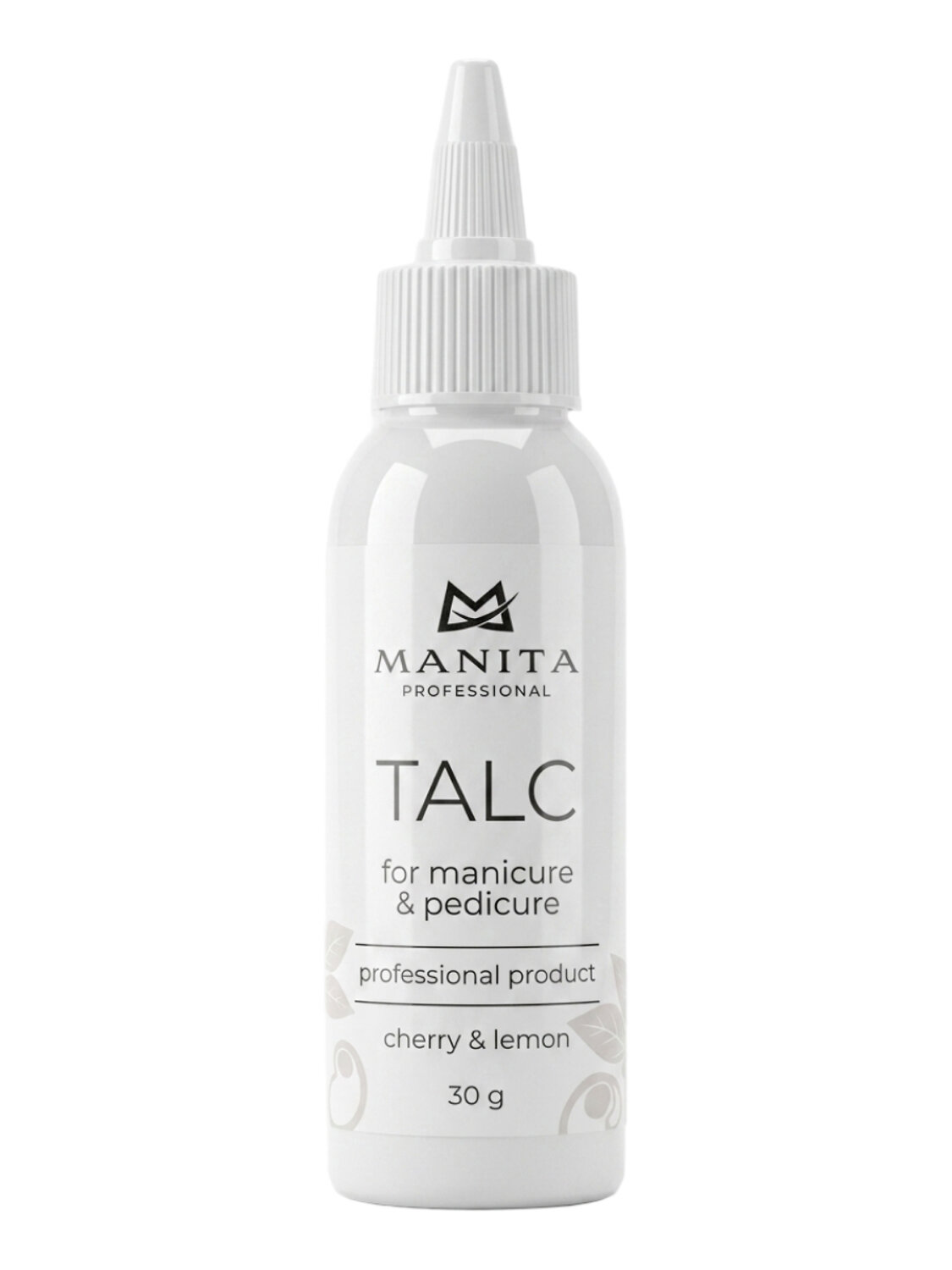 MANITA Тальк для маникюра и педикюра / Cherry & Lemon, 30 г 595501 28490 