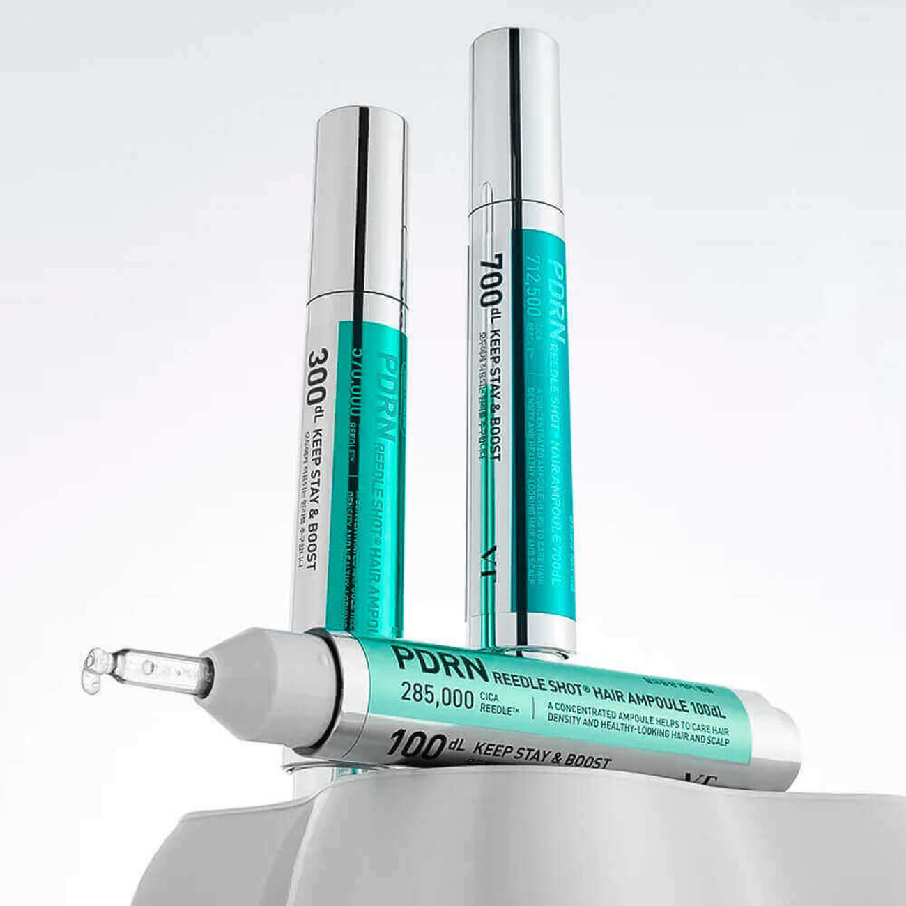 VT Cosmetics Ампула против выпадения волос с микроиглами и ПДРН / PDRN Reedle Shot Hair Ampoule 100dL, 15 мл 595552 28502 