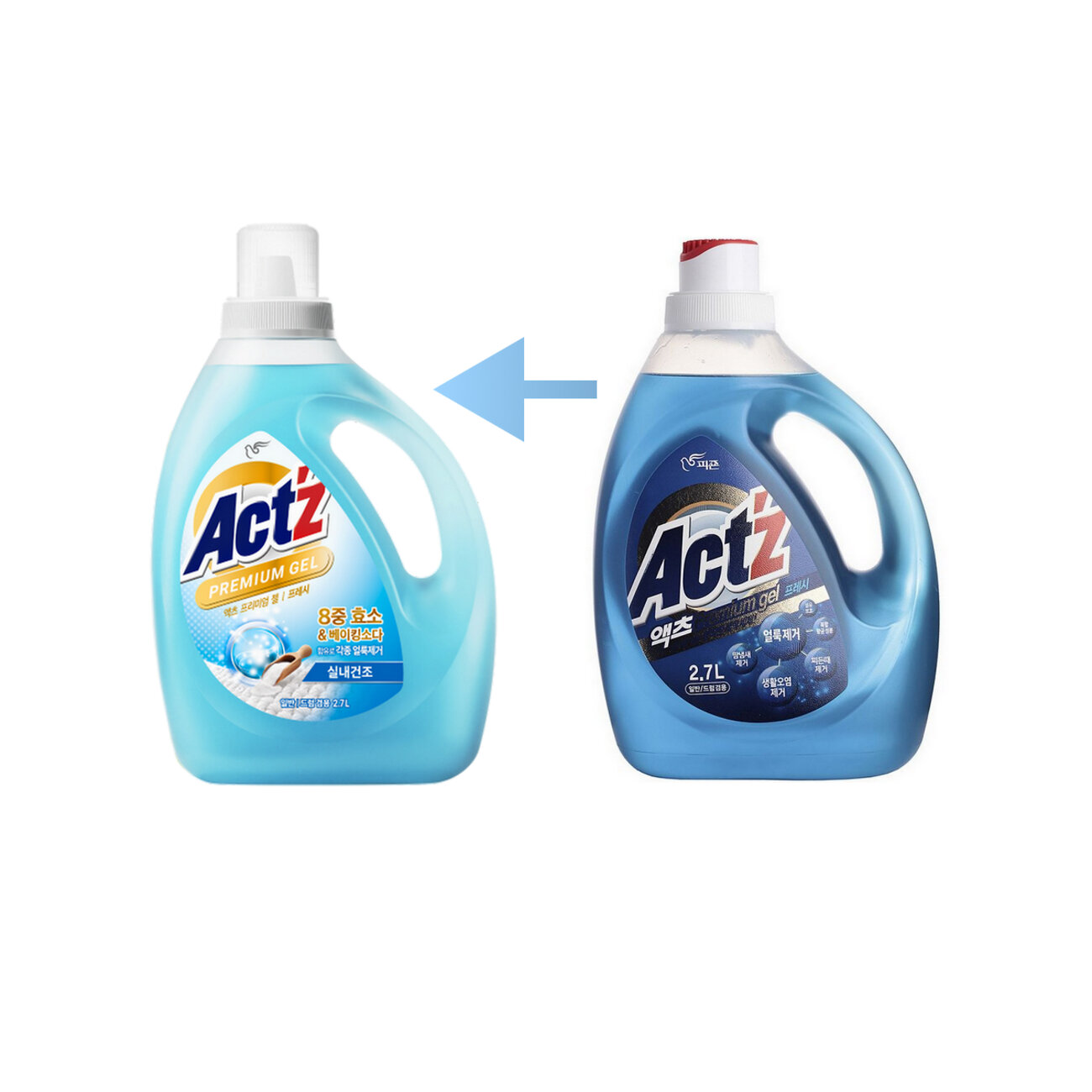 PIGEON Концентрированный гель для стирки с ароматом мяты / Act'z Premium Fresh, 2700 мл 595568 20759 