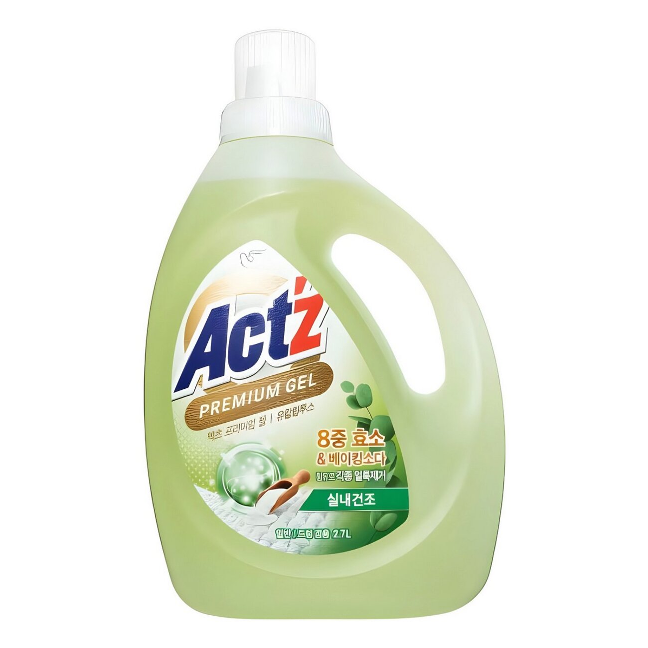 PIGEON Концентрированный гель для стирки с ароматом эвкалипта / Act'z Premium Gel, 2700 мл 595571 20757 