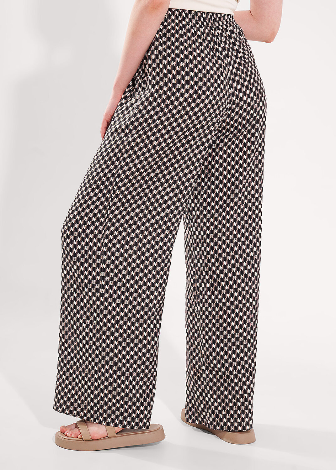 CLEVER Брюки 595897 263331/215штн т.серый/св.коричневый