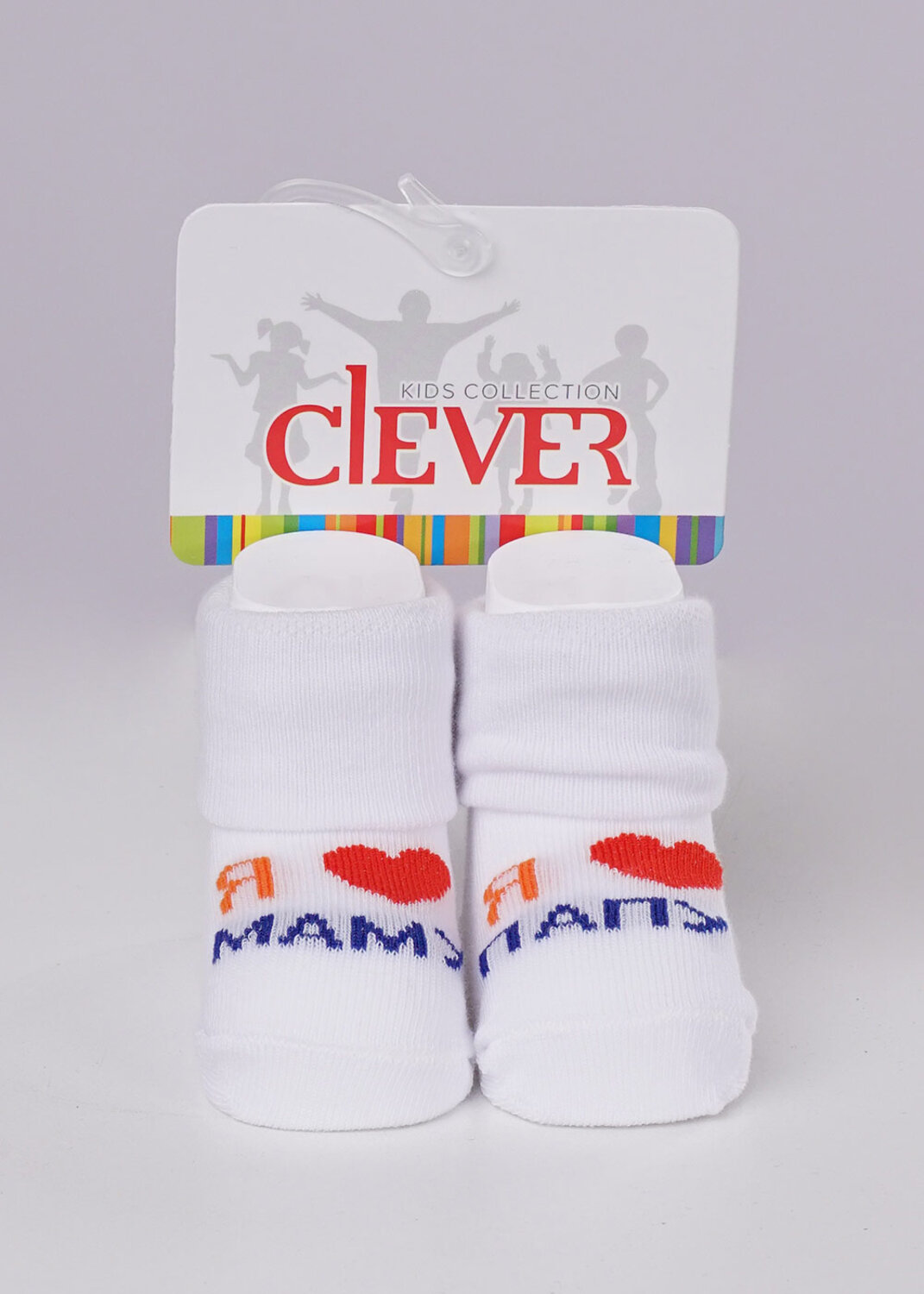 CLEVER Носки 596012 С124 7-8 белый